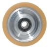 Rolle VAL ø125/17 x 30 mm VU 93°/Alu 2 x Lager 6203 2RS, EL 24 mm